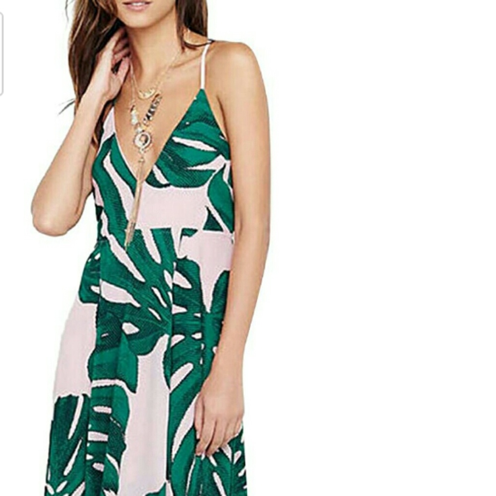 Sexy tropical dress